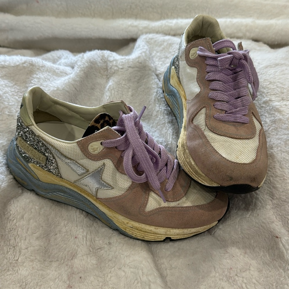Golden Goose size 36. (6) running shoes  worn once